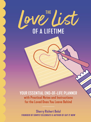 cover image of The Love List of a Lifetime